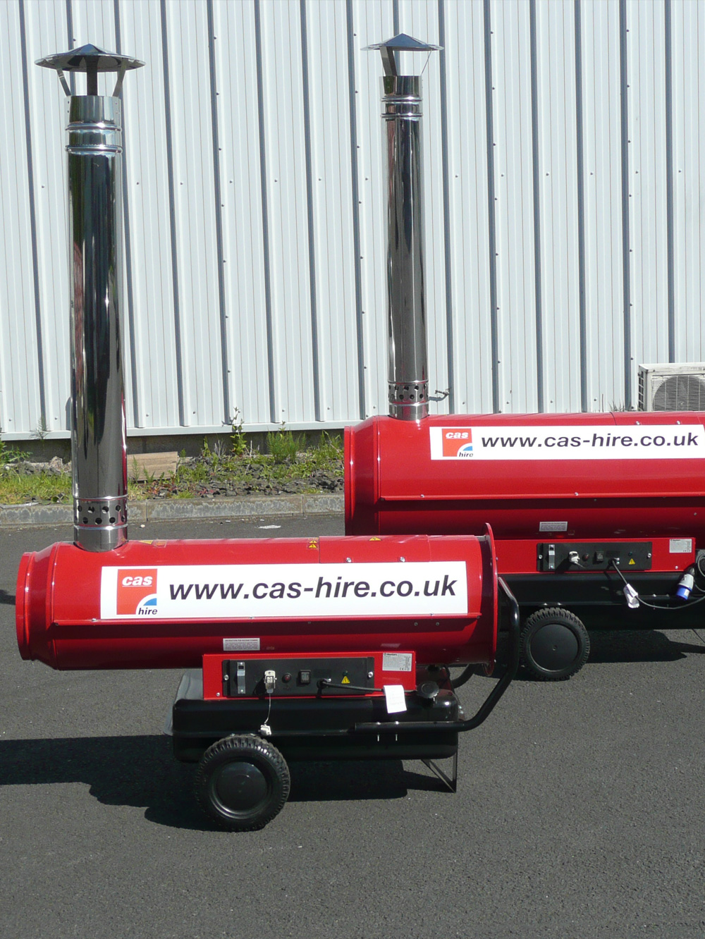 IDH55 Indirect Heater Hire CAS Hire & Sales